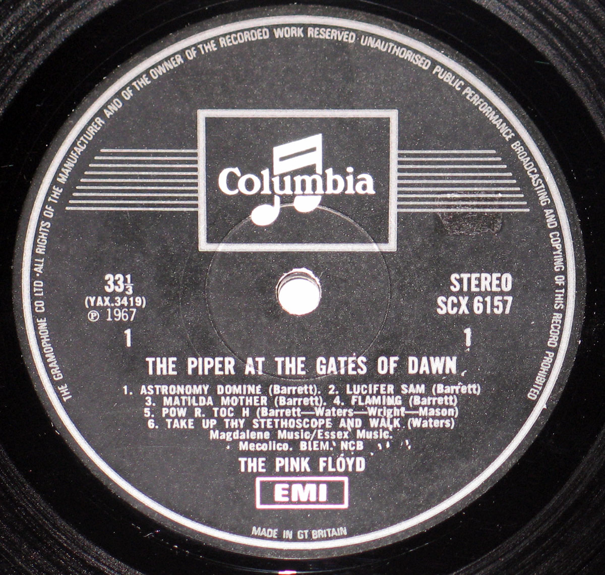 High Resolution Photo #3 PINK FLOYD Piper Gates UK3 